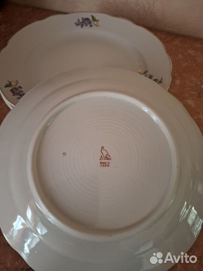 Тарелки дулево СССР