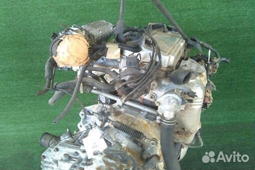 Двигатель в сборе двс mitsubishi chariot N43W 4G63