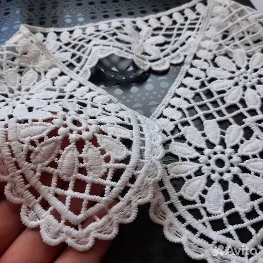 Кружевной воротник новый