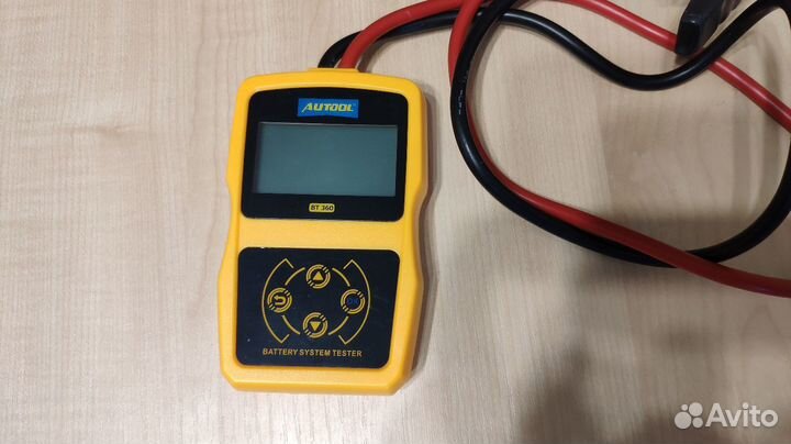 Тестер аккумуляторной батареи autool BT360 12в