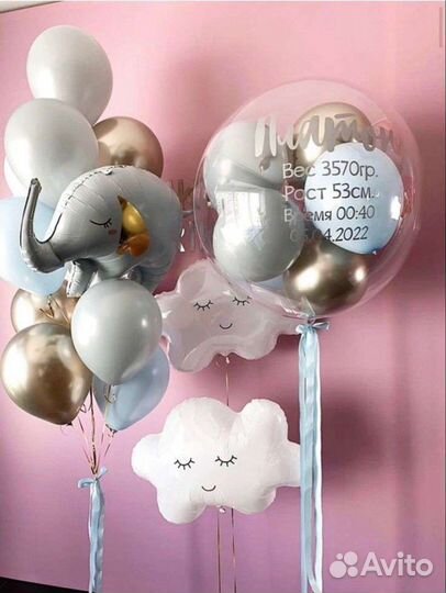 Шары на выписку