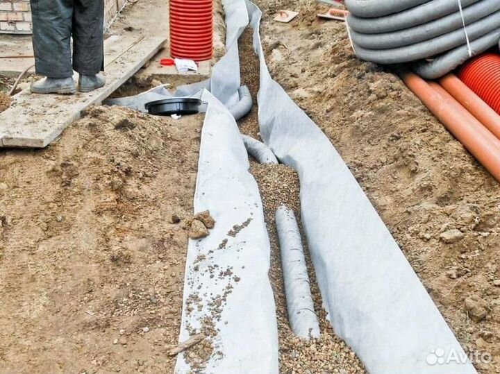 Дренажная труба в рассрочку