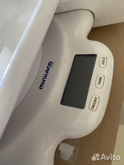 Детские электронные весы miniland baby scaly up