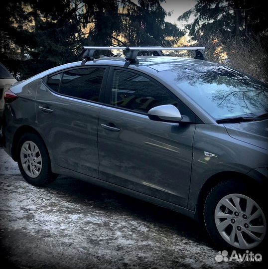 Багажник для Hyundai Elantra(аэродинамическая дуг