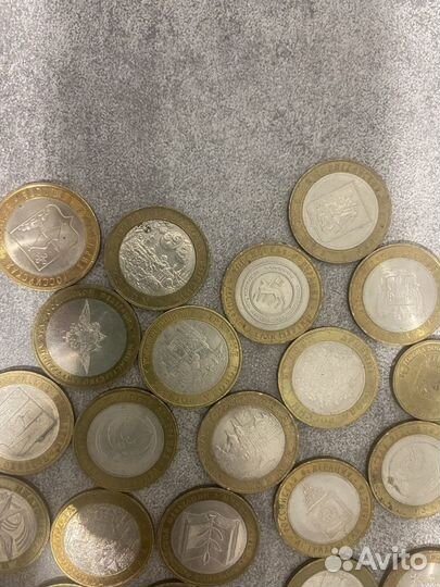 Юбилейные монеты 10 рублей