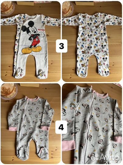 Большой пакет брендовой одежды для девочки