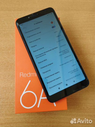 Xiaomi Redmi 6A, 2/16 ГБ