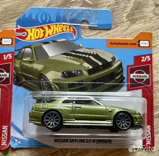 Hot wheels Nissan Skyline GT-R R34 R33 R32 2019
