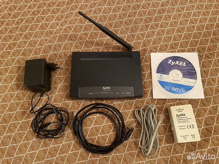 Wi-Fi роутер Zyxel p660htw2