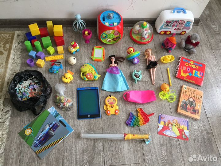 Игрушки пакетом