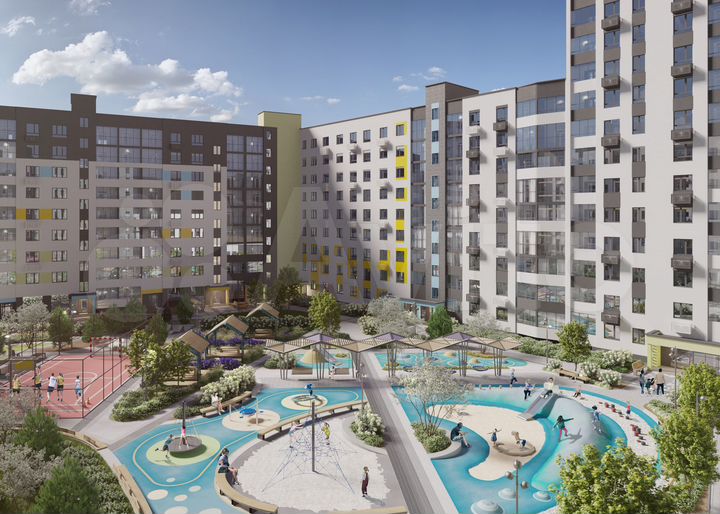 2-к. квартира, 64 м², 3/4 эт.