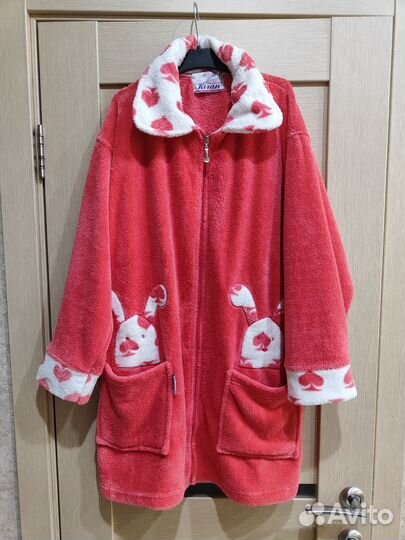 Халат плюшевый