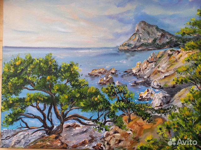 Картина маслом Новый Свет