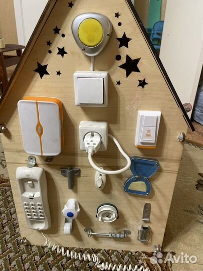 Бизиборд домик большой