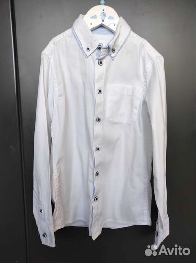 Две школьные рубашки 128