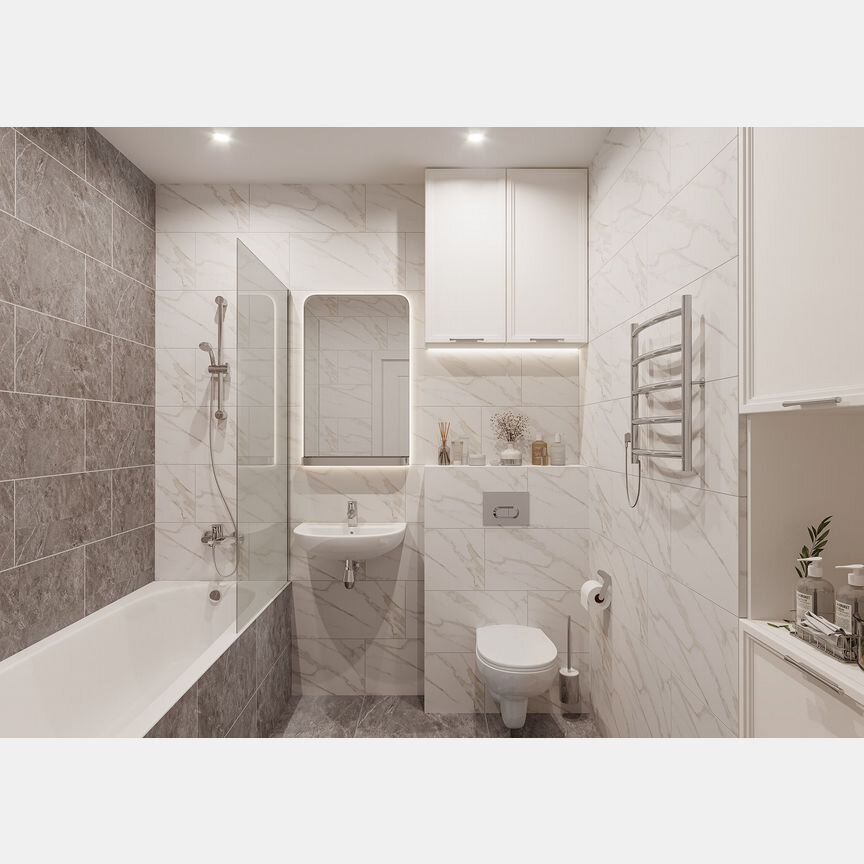 1-к. квартира, 44,4 м², 15/17 эт.