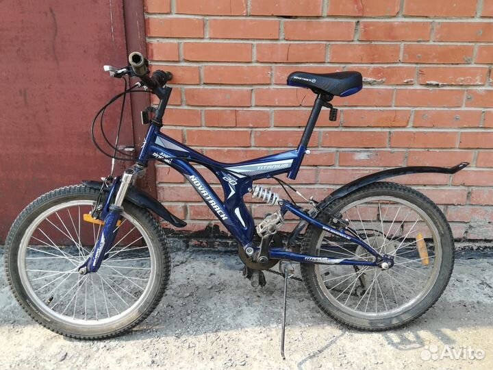 Велосипед подростковый Двухподвес novatrack 20 6ск