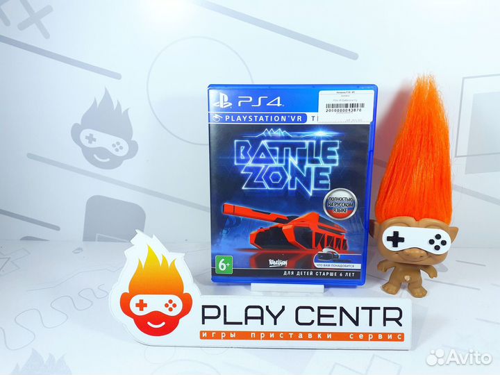 Диск для PS4 VR Battlezone б/у с гарантией