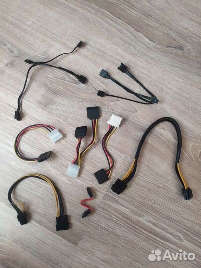 Кабель sata, шлейф компьютерные кабели переходники