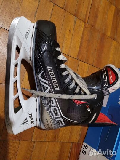 Коньки bauer vapor x 3.7 9.5ee