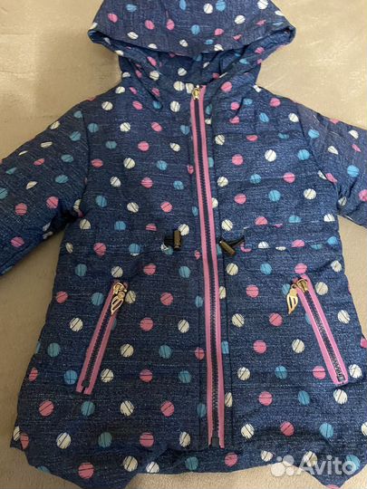 Куртка демисезонная для девочки 110