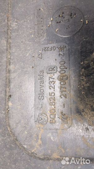 Защита моторного отсека Skoda Fabia, 2005