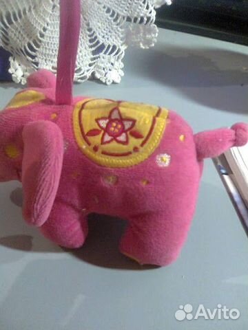 Слоник розовый