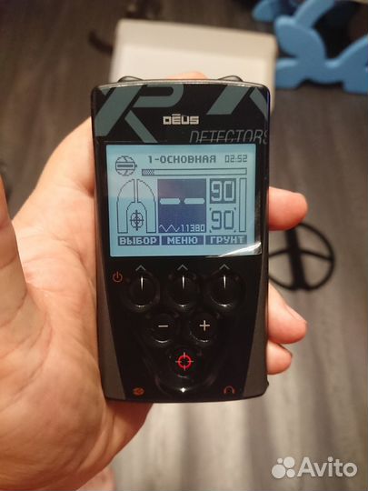 Металлоискатель XP Deus катушка 28 X35, блок+пин