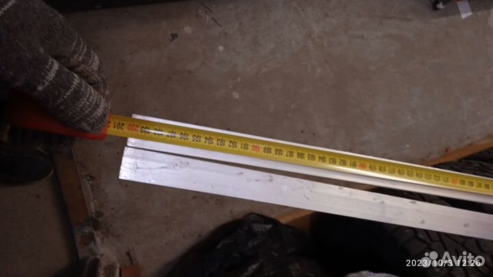 Туба алюминиевая новая