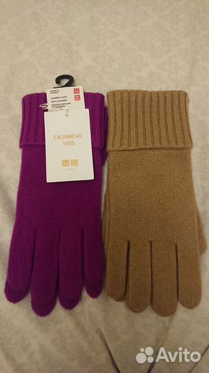 Перчатки uniqlo кашемир новые
