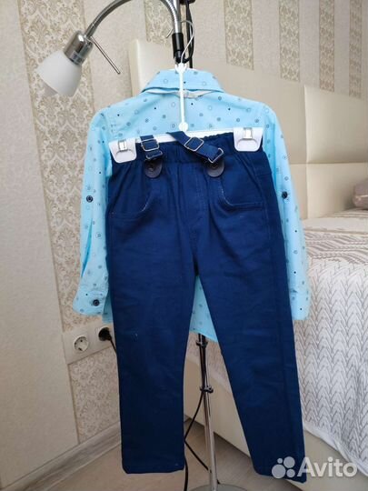 Костюм/комплект 98 р. Рубашка брюки бабочка