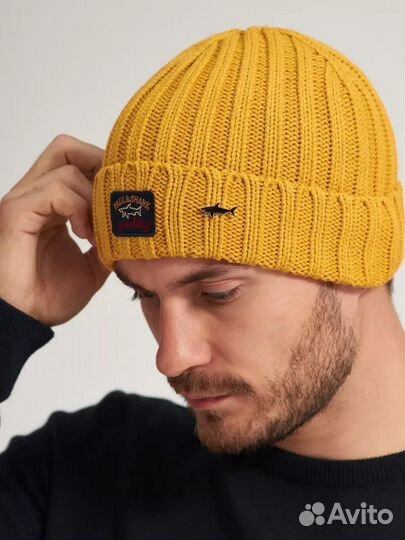 Шапка Paul Shark желтая