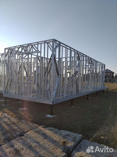 Каркасные здания из лстк