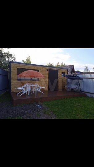 Дом 15 м² на участке 1 сот.