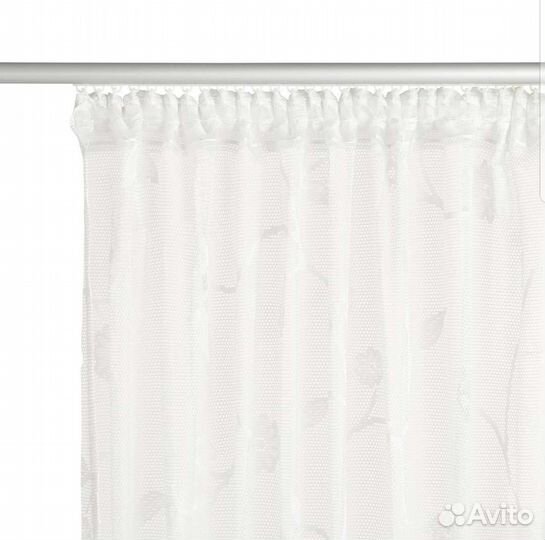 Тюль IKEA новая гардины ротфибла