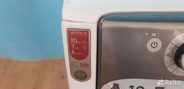 Стиральная машина бу hotpoint ariston 10кг +сушка