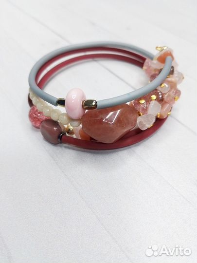 Браслет женский с натуральными камнями