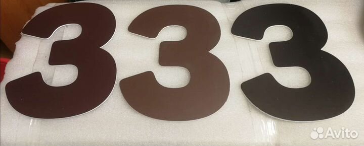 Таблички этаж из пвх 3мм