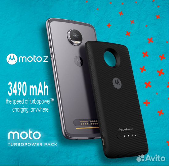 Аккум Moto TurboPower - Moto Z, Z2, Z3, Z4 - Новый