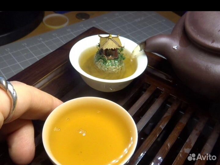 Диорама в пиале для чая