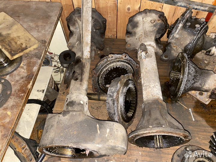 Военные мосты на УАЗ перед и задний