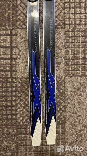 Лыжи fischer summit crown blue беговые