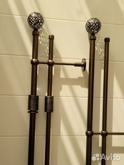 Гардина для штор двухрядная