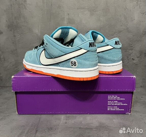 Кроссовки Nike SB Dunk low club 58 gulf