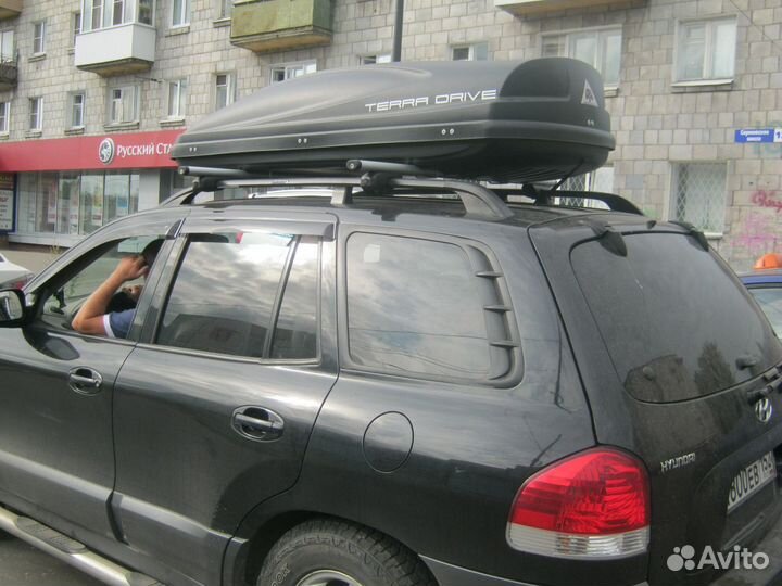 Багажники бокс на крышу Hyundai Santa Fe Classic