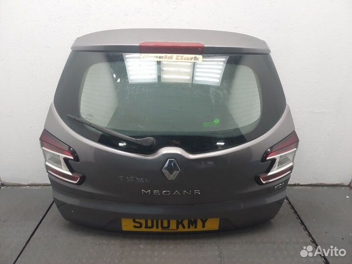 Фонарь крышки багажника Renault Megane 3, 2010
