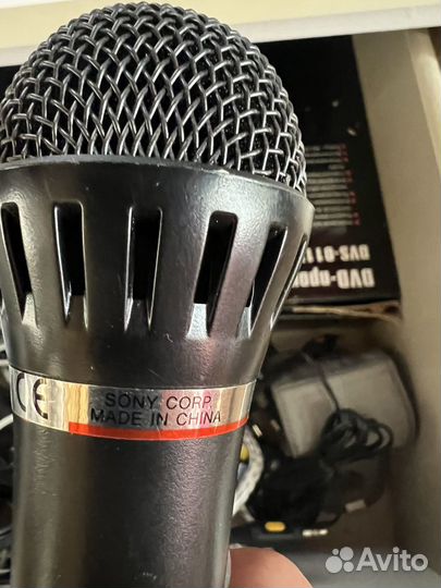 Микрофон для караоке sony f-v120