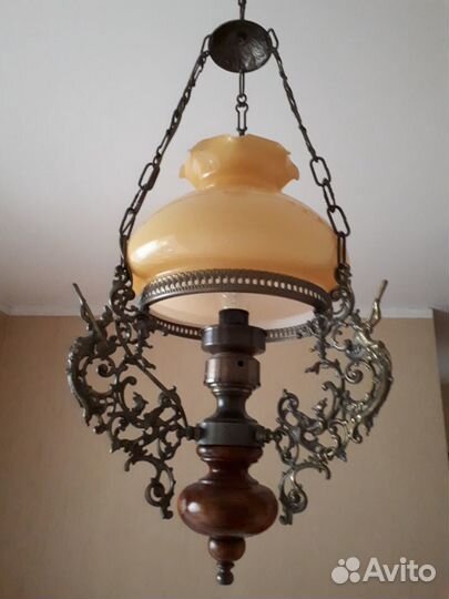 Люстра бронза