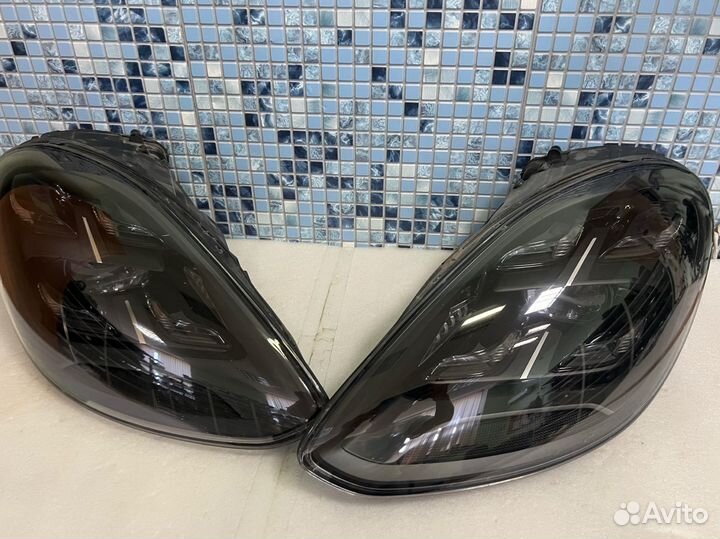 Фары на Porsche panamera 971 Matrix Black