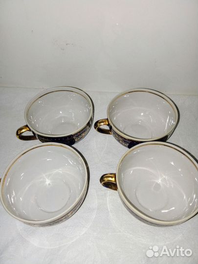 Чайный сервиз кобальт, СССР,Довбыш